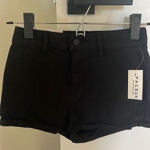 Pac sun kendall and kylie black shorts